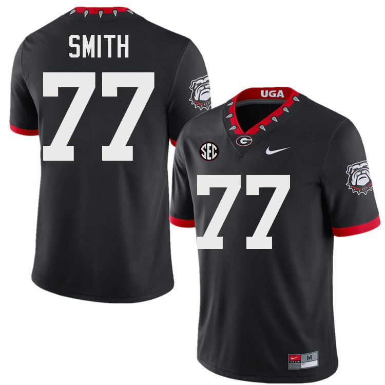 Cortez Smith Georgia Jersey,University Of Georgia Bulldogs Football Jersey,Uniforms,Gears-Throwback